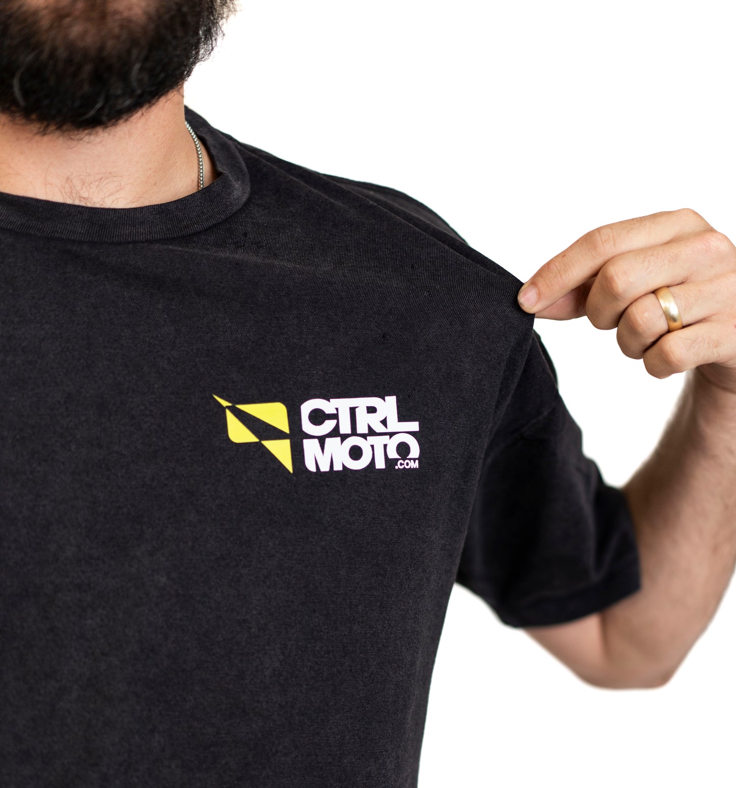 CTRL Moto Ghost Logo T-Shirt
