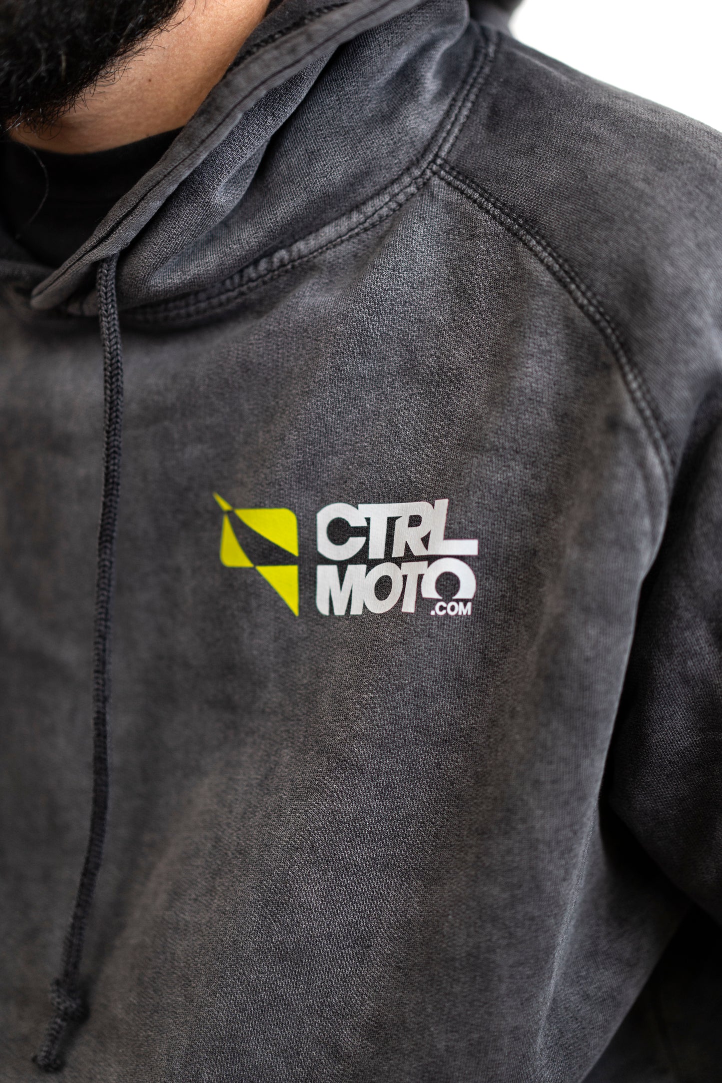 CTRL Moto Ghost Logo Hoodie